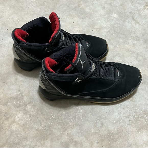 Air Jordan OG XX2 22 Size 9 Black Varsity Red Metallic Silver OG - Picture 4 of 16